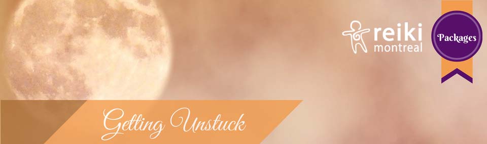 Getting Unstuck Packages at Reiki Montreal